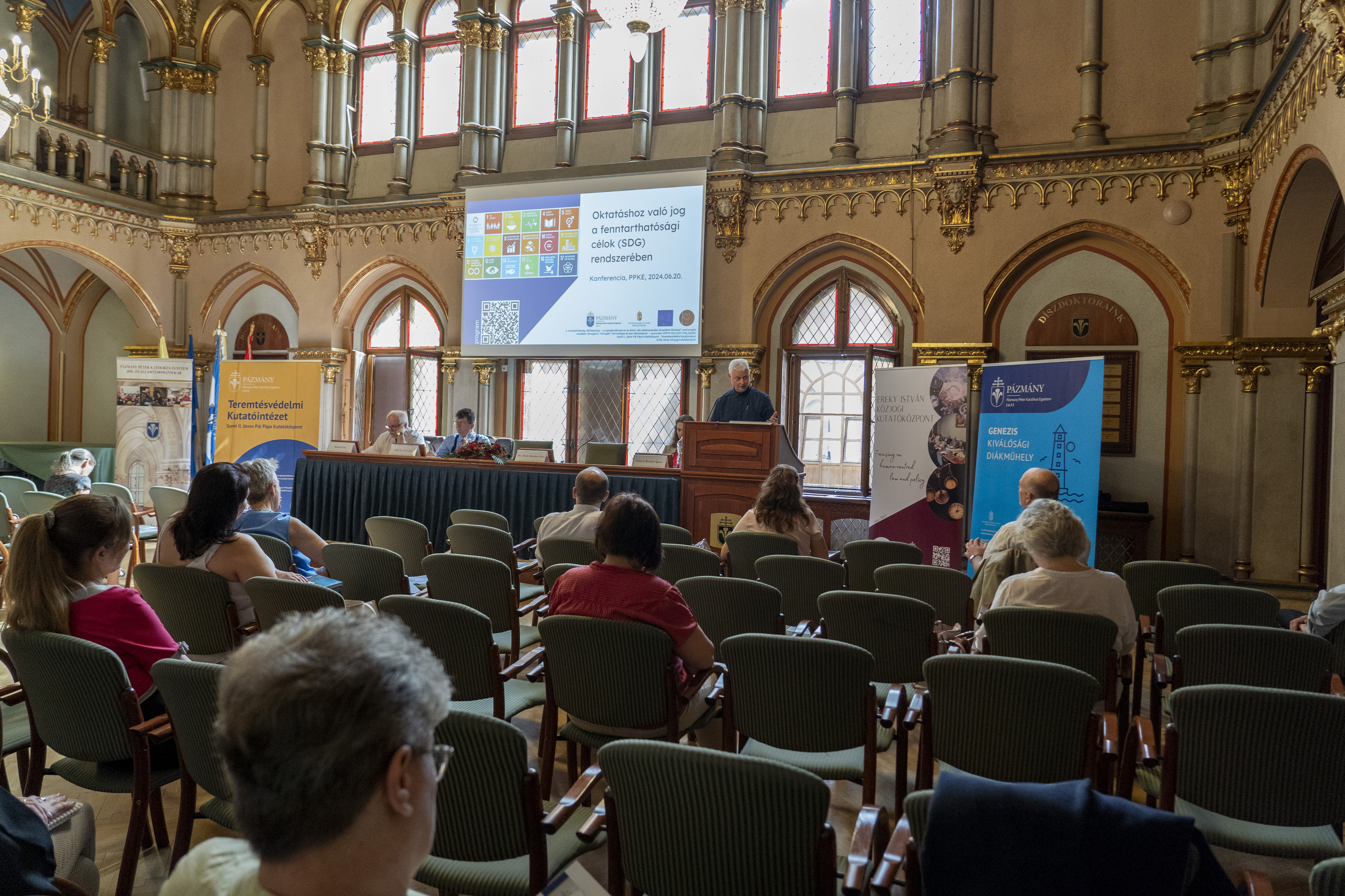Oktatásügy a fenntarthatóság szemszögéből – Konferencia a Pázmányon